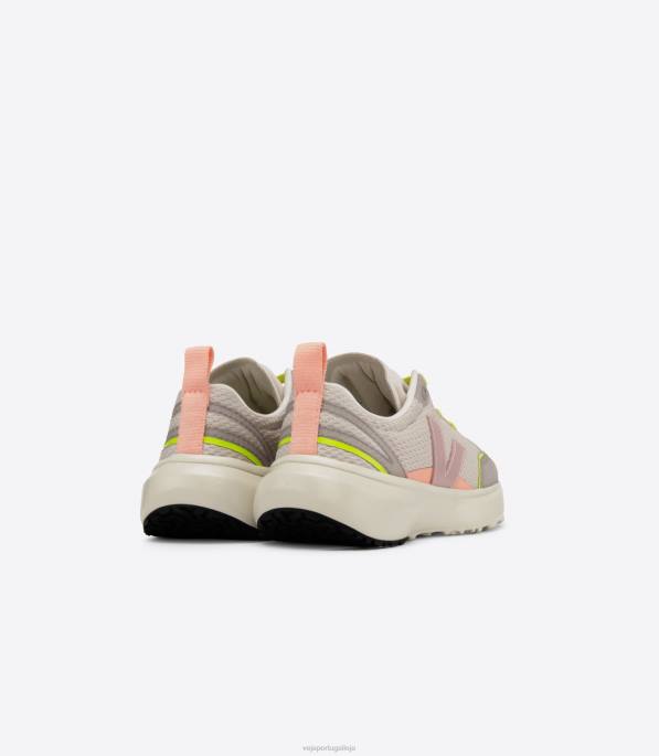 Veja cadarços elásticos canário alveomesh natural babe Portugal crianças F0VB388