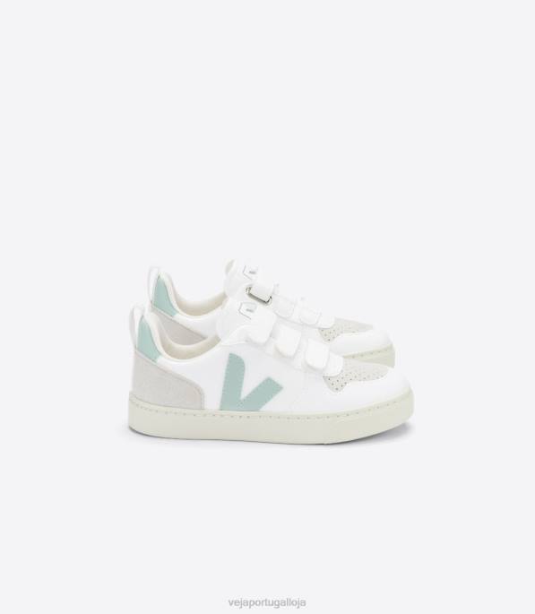 Veja v-10 cwl matcha branco Portugal crianças F0VB360