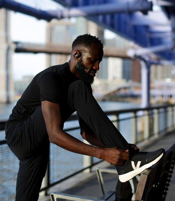 Veja condor 2 alveomesh preto branco Portugal homens F0VB193