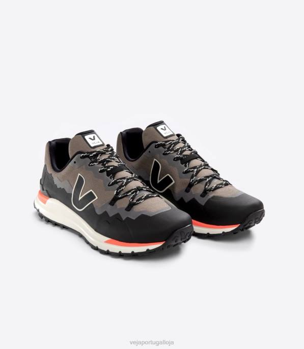 Veja fitz roy trek shell basalte black Portugal homens F0VB1