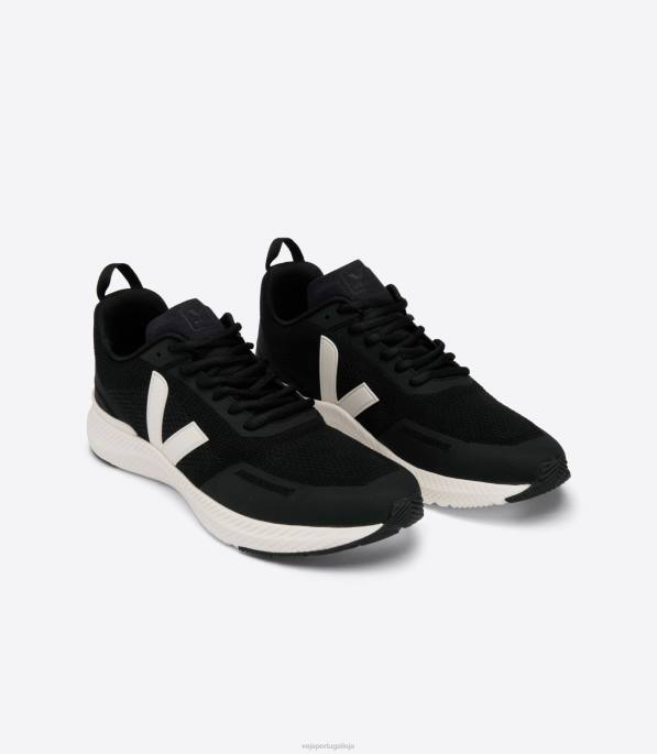 Veja impala creme preto Portugal homens F0VB215