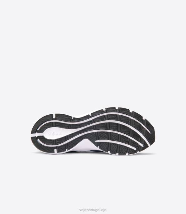 Veja marlin v-knit preto branco Portugal homens F0VB204