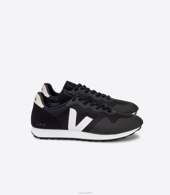 Veja sdu b-mesh preto branco Portugal homens F0VB143