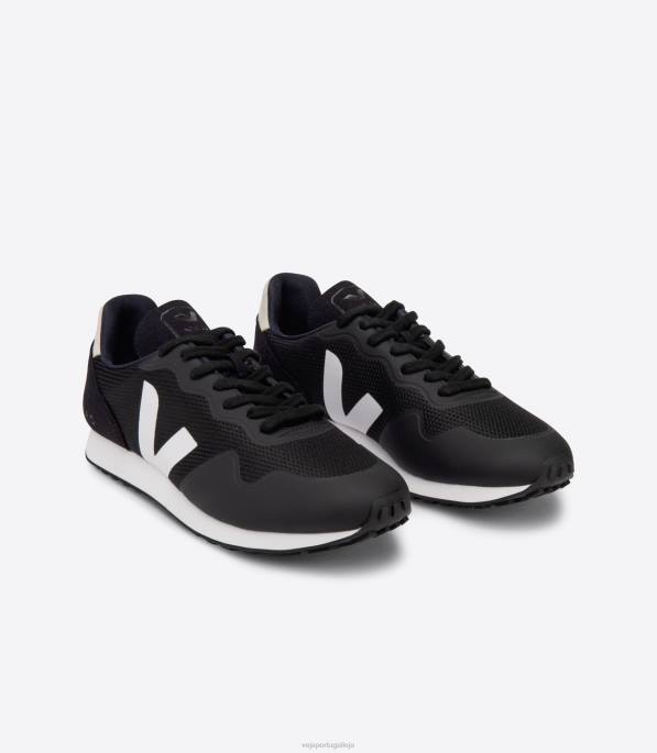 Veja sdu b-mesh preto branco Portugal homens F0VB143