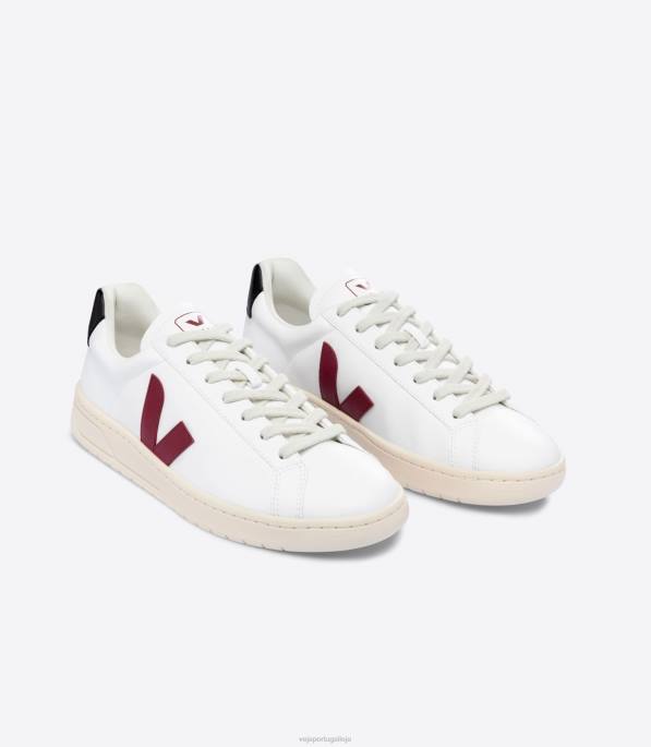 Veja urca cwl branco marsala preto Portugal homens F0VB135