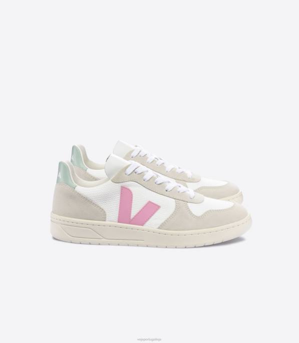 Veja v 10 b-mesh branco guimauve matcha Portugal homens F0VB56