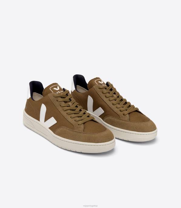 Veja v-12 vegan b-mesh tenda branca Portugal homens F0VB34